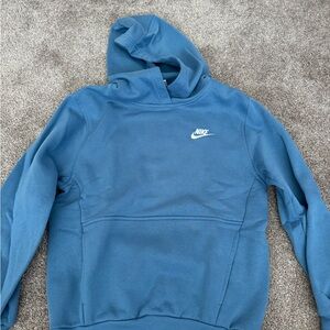 Nike Youth Steel Blue Hoodie Sweater